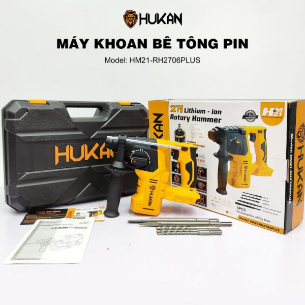 Thân máy khoan bê tông PIN Hukan HM21-RH2706PLUS