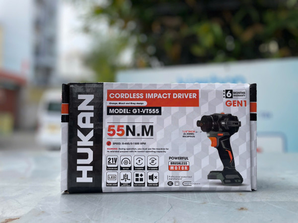 Thân máy chuyên vít trượt Pin Hukan BODY G1-VT555