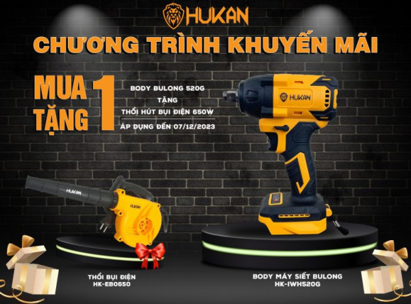 Thân máy siết bulong Hukan BODY HK-IWH520G
