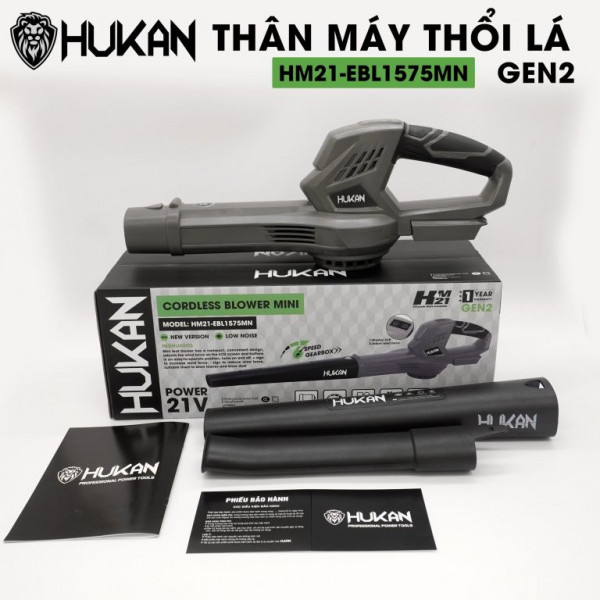 Thân máy thổi lá pin (GEN 2) Hukan HM21-EBL1575MN