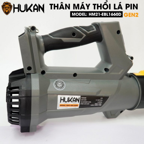 Thân máy thổi lá pin Hukan HM21-EBL1660D