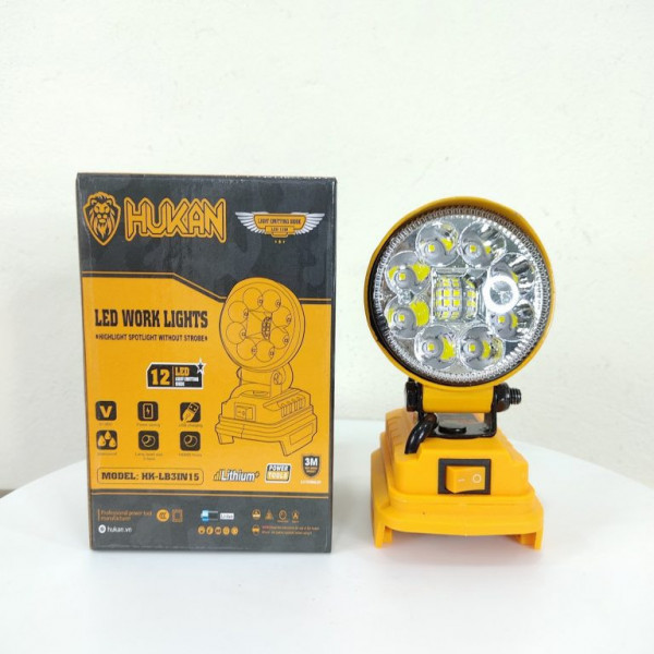 Thân đèn 12led-15W Hukan HK-LB3IN15