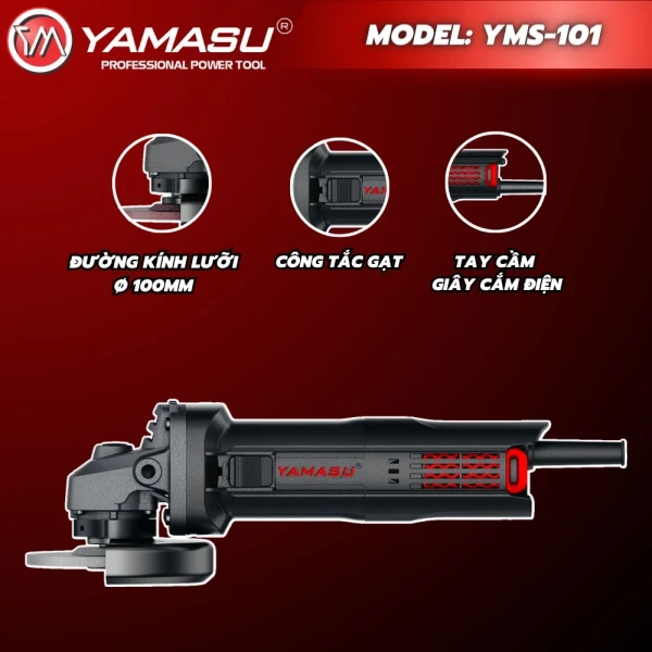 Máy mài công tắc tay ngắn- Công tắc sườn Yamasu YMS-101