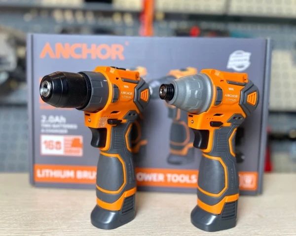 Bộ combo khoan bắt vít  Anchor DCE8 - DCL5