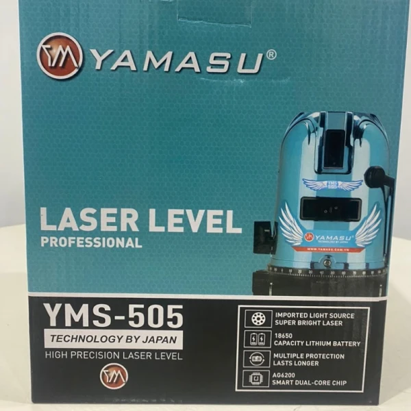 Máy cân bằng Laser 5 tia xanh Yamasu YMS - 505