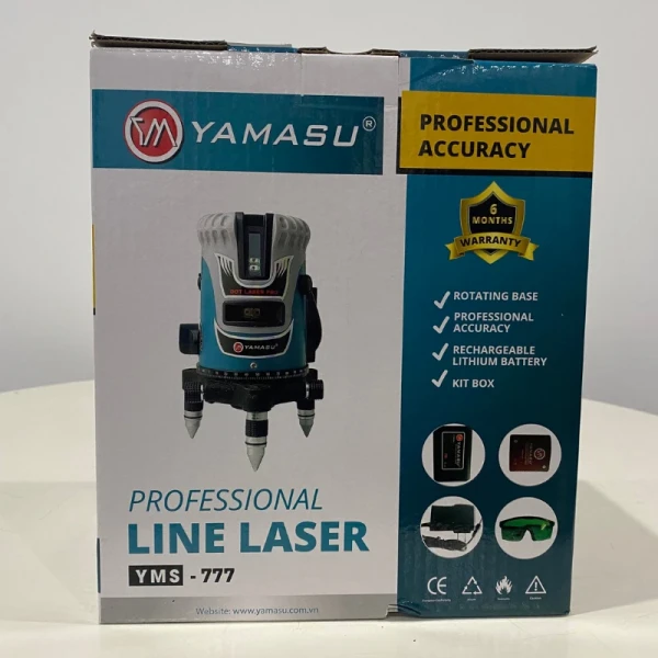 Máy cân bằng Laser 5 tia xanh Yamasu YMS - 777 PRO