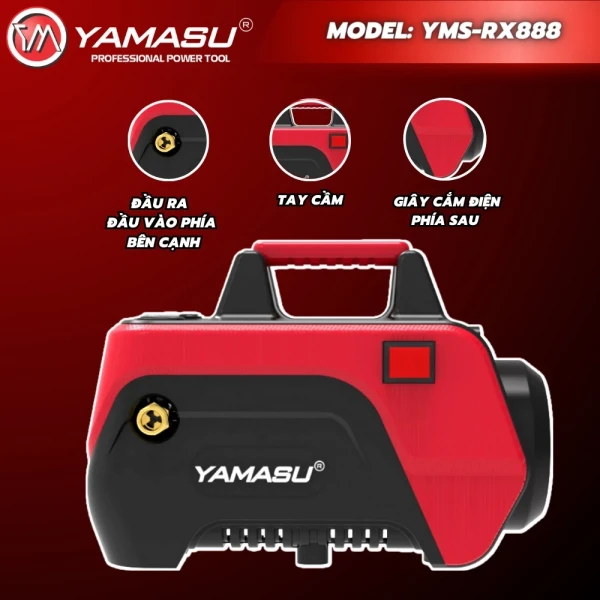 Máy xịt rửa áp lực cao Yamasu YMS - RX-888