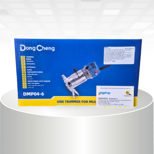 Máy phay soi mộng gỗ DONGCHENG DMP04-6 (Mũi 6.35mm, công suất 550W)