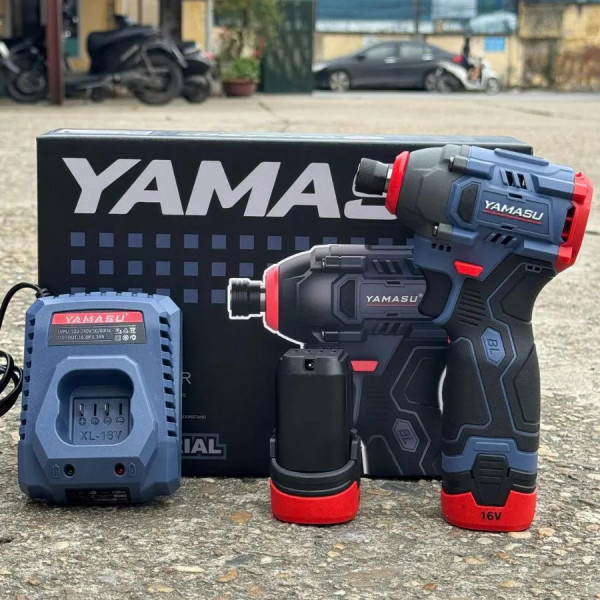 Máy siết vít động lực Pin 16V, 160 N Yamasu YMS-MCV10160G2W (2 pin 1.5ah)