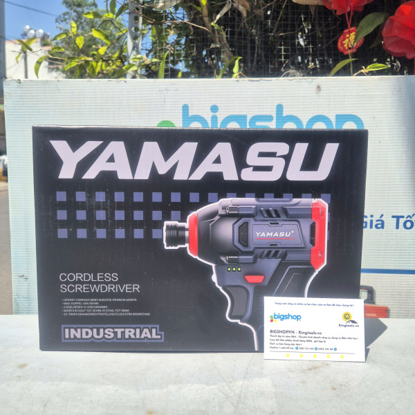 Máy siết vít động lực Pin 16V, 160N Yamasu YMS-MCV10160G2W (2 Pin 1.5Ah)