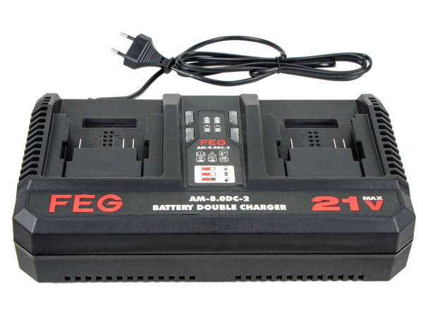 Sạc pin đôi 8,0 FEG EG-AM- 8,0DC-2