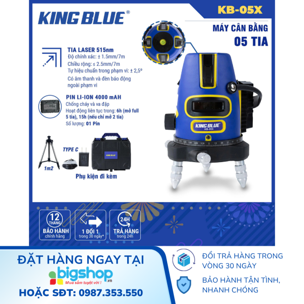 Máy Cân Bằng 5 Tia King Blue KB-05X (NEW)