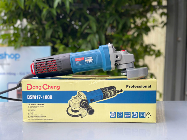 Máy mài góc Dongcheng DSM17-100B, công tắc cạnh, 1100W