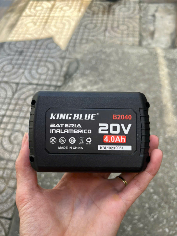 Pin King blue hệ chân Bosch B2040 20V/4AH