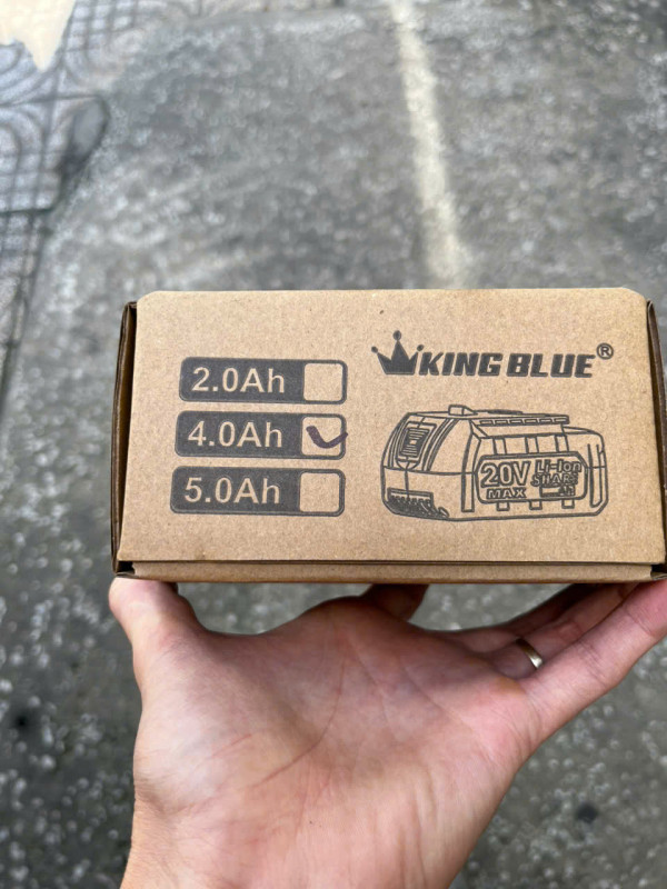 Pin King blue hệ chân Bosch B2040 20V/4AH