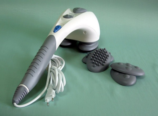Máy massage cầm tay 2 đèn hồng ngoại Beurer MG80 (Trắng phối xám)  