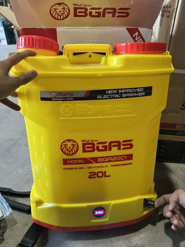 Bình phun thuốc trừ sâu bằng điện BGAS BGA20C1
