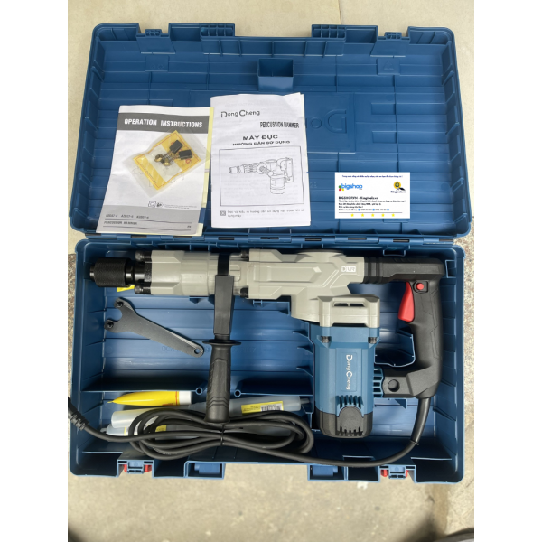 Máy đục bê tông DONGCHENG DZG07-6 (CS 1600W, Mũi 17 ly)