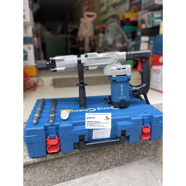Máy đục bê tông DONGCHENG DZG07-6 (CS 1600W, Mũi 17 ly)