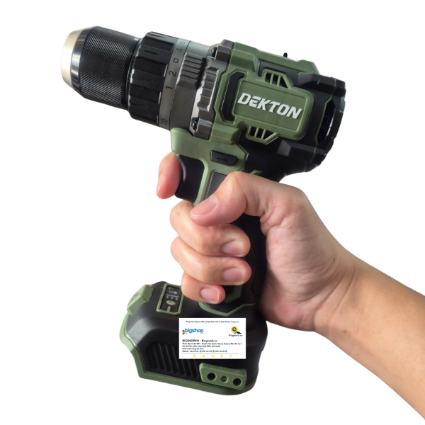 Máy Khoan Pin Dekton M21-ID1390CP / M21-ID1390XCP, 90N (Có búa)