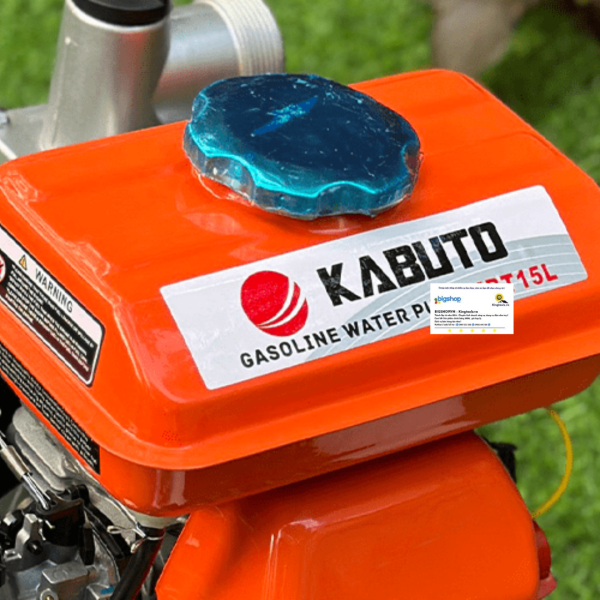 Máy bơm nước chạy xăng 1.5 inch KABUTO KBP15L (Công suất 2.5HP, 4 kỳ)