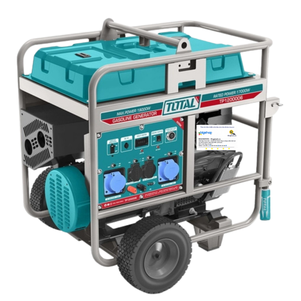 Máy phát điện dùng xăng TOTAL TP1200006 - Công suất 19KW
