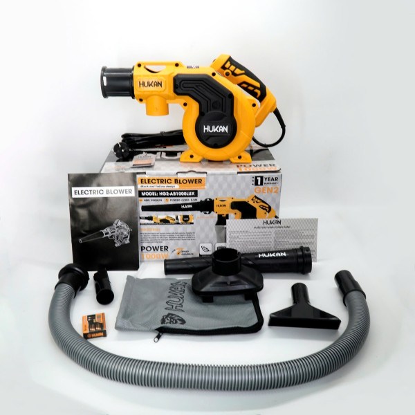 Máy thổi hút bụi Hukan 950W  HG2-AB1000LUX (GEN 1 ) có điều tốc