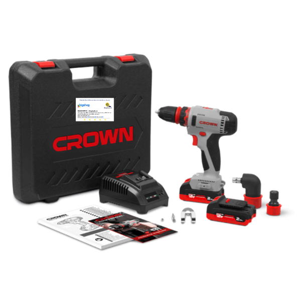 Máy Khoan Vặn Vít Dùng Pin CROWN CT21091HX