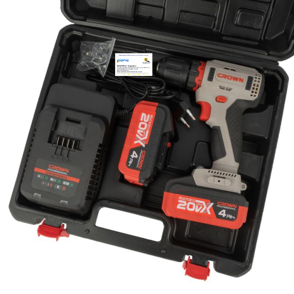 Máy Khoan Vặn Vít Dùng Pin CROWN CT21091HX
