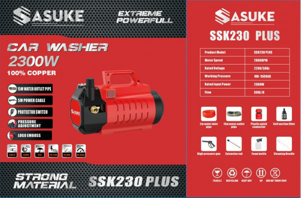 Máy rửa xe SASUKE SSK230 PLUS 