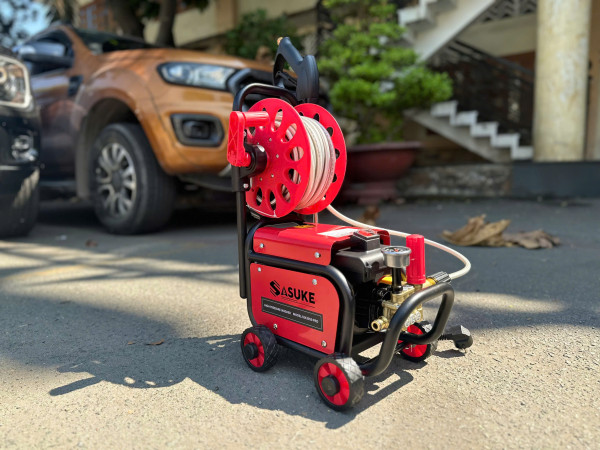 Máy xịt rửa xe cao cấp 3050W Sasuke SSK3050PRO (Có chỉnh áp)