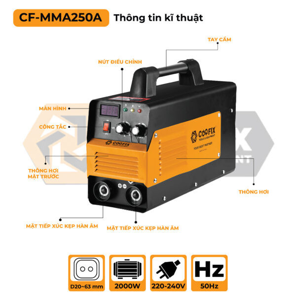 Máy hàn que Coofix CF-MMA250A