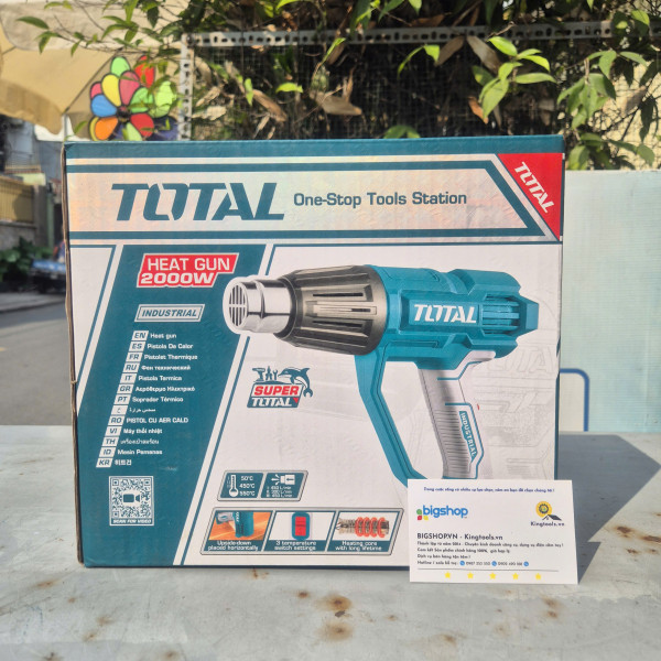 Máy thổi hơi nóng 2000W Total TB20078