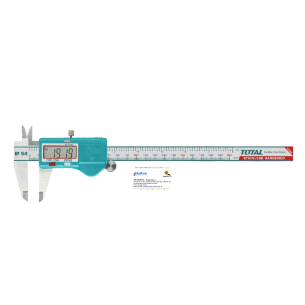 Thước cặp điện tử 200mm TOTAL TMT322006 (IP54)