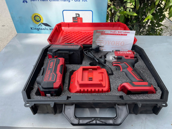 Máy siết vít 21V 230N.m Toyoko 20230S, 20230SL