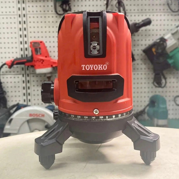 Máy cân bằng laser 5 tia xanh siêu sáng TOYOKO T05LV1