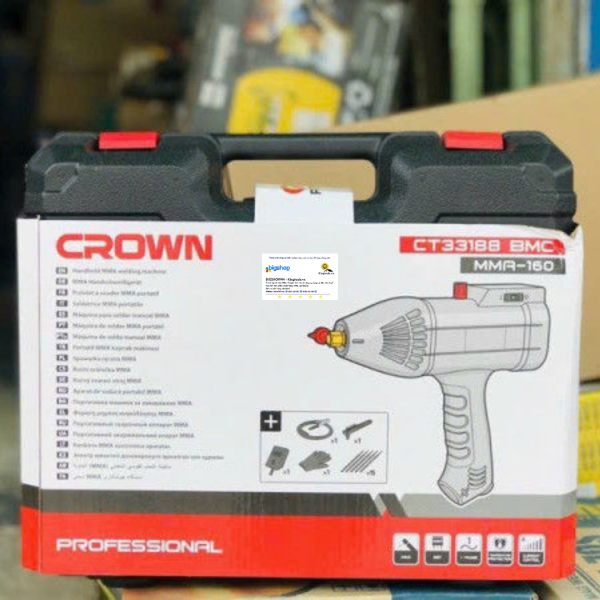 Máy hàn que mini Crown CT33188 (Dòng hàn 120A)