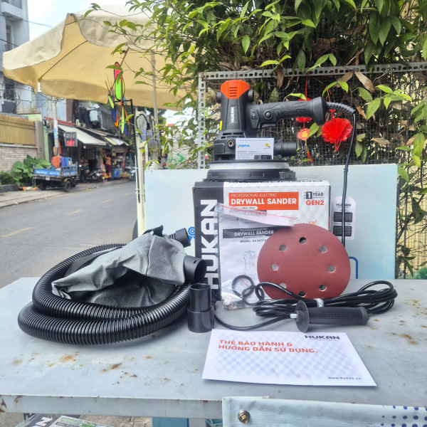 Máy chà tường Hukan G2-MTT181 ( LED và Chỉnh Tốc )