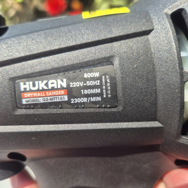 Máy chà tường Hukan G2-MTT181 ( LED và Chỉnh Tốc )