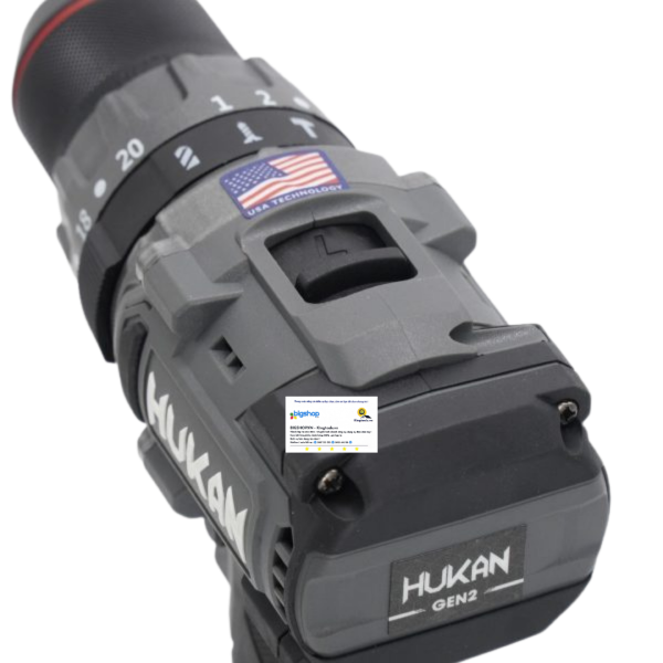 Máy khoan pin 13mm HUKAN HM21-G2-Z1700 (GEN 2)