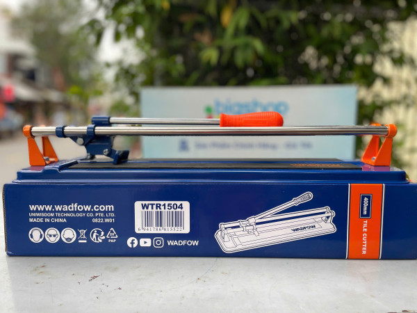 Bàn cắt gạch đẩy tay 400mm Wadfow WTR1504