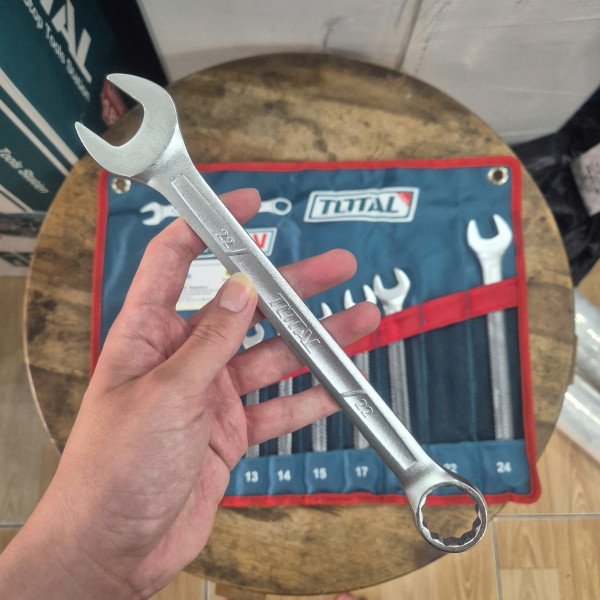 Bộ cờ lê vòng miệng 12 món TOTAL THT1022121 (Các kích thước 6-24mm)