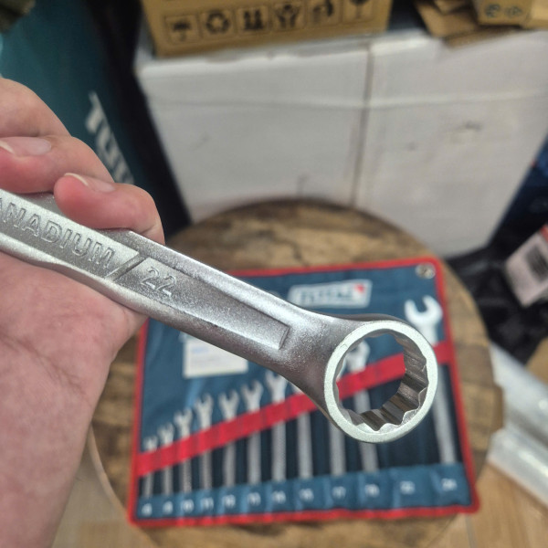 Bộ cờ lê vòng miệng 12 món TOTAL THT1022121 (Các kích thước 6-24mm)