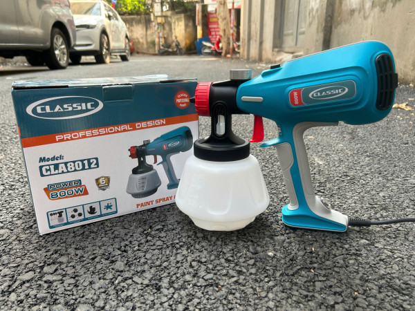  Máy Phun sơn Classic CLA8012, 800w, 1200ml