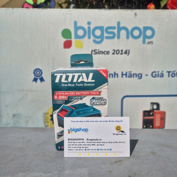 Pin Lithium-Ion TOTAL TFBLI2053 – Dòng P20S, 20V/5.0Ah