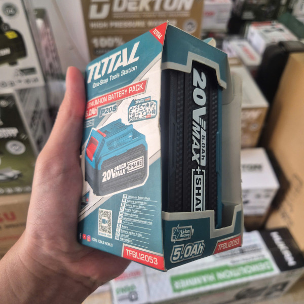 Pin Lithium-Ion TOTAL TFBLI2053 – Dòng P20S, 20V/5.0Ah