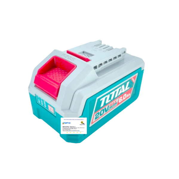 Pin Lithium-Ion TOTAL TFBLI2060 – Dòng P20S, 20V/6.0Ah