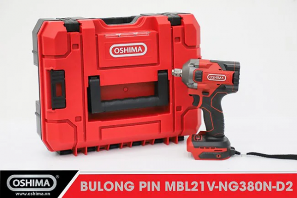 Máy mở bu lông pin lithium Oshima MBL21V-NG380N-D2