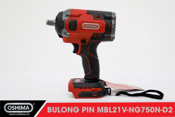 Máy mở bu lông pin lithium Oshima MBL21V-NG750N-D2