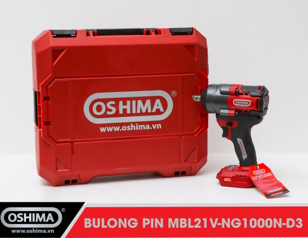 Máy mở bu lông pin lithium Oshima MBL21V-NG1000N-D3